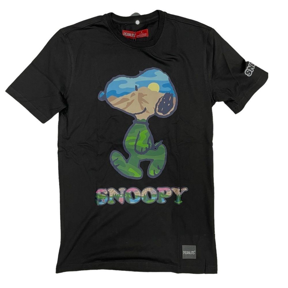 Freeze Max Peanuts Snoopy T-shirt Black 2xl